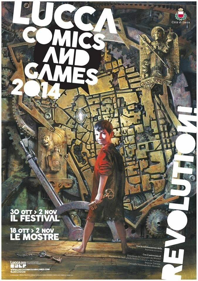 Lucca Comics & Games ' REVOLUTION' 2014
